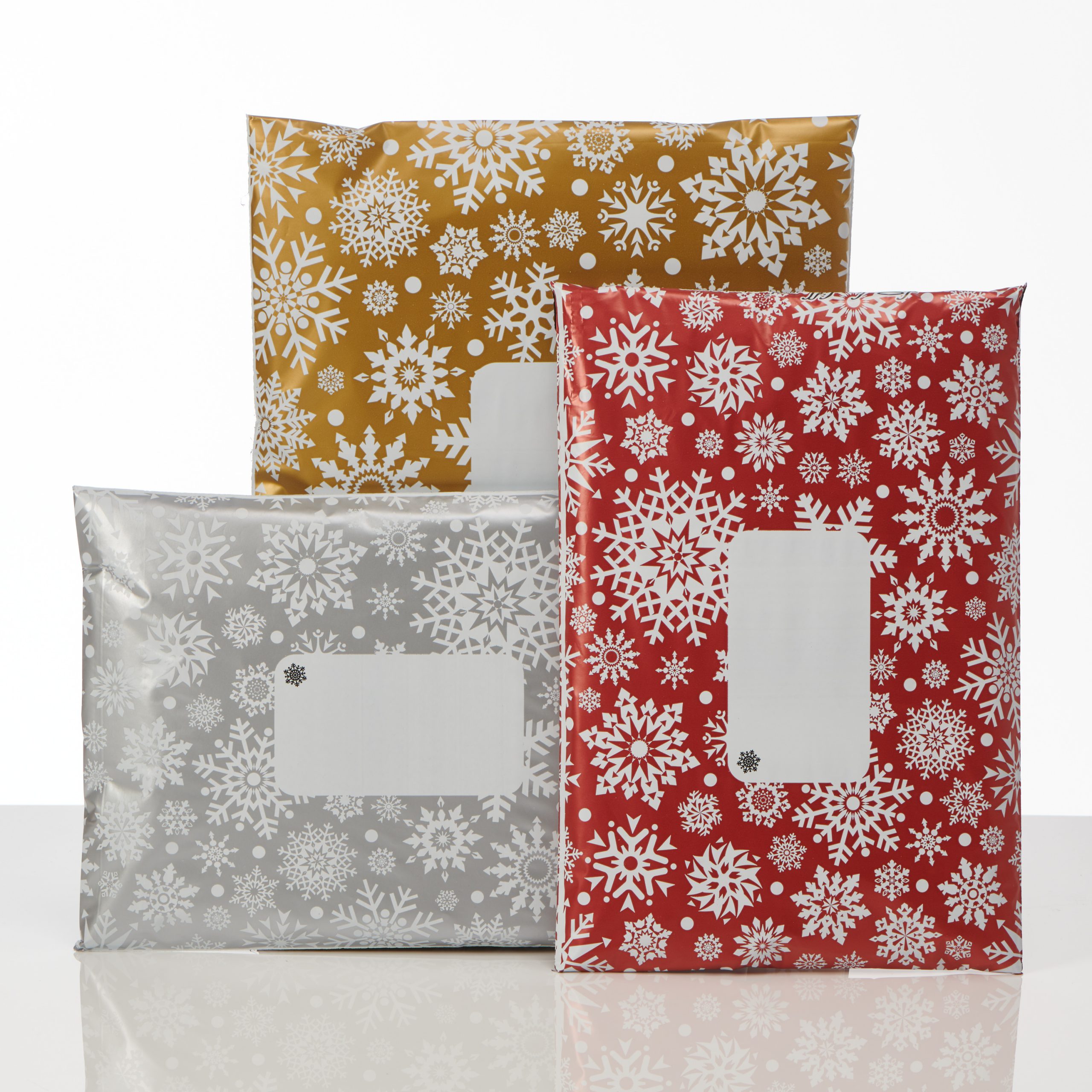 Divinely different snowflake mailing bags group