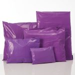 Purple Polythene Mailing Bags Group Spectrum