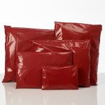 Red Polythene Mailing Bags Group Spectrum