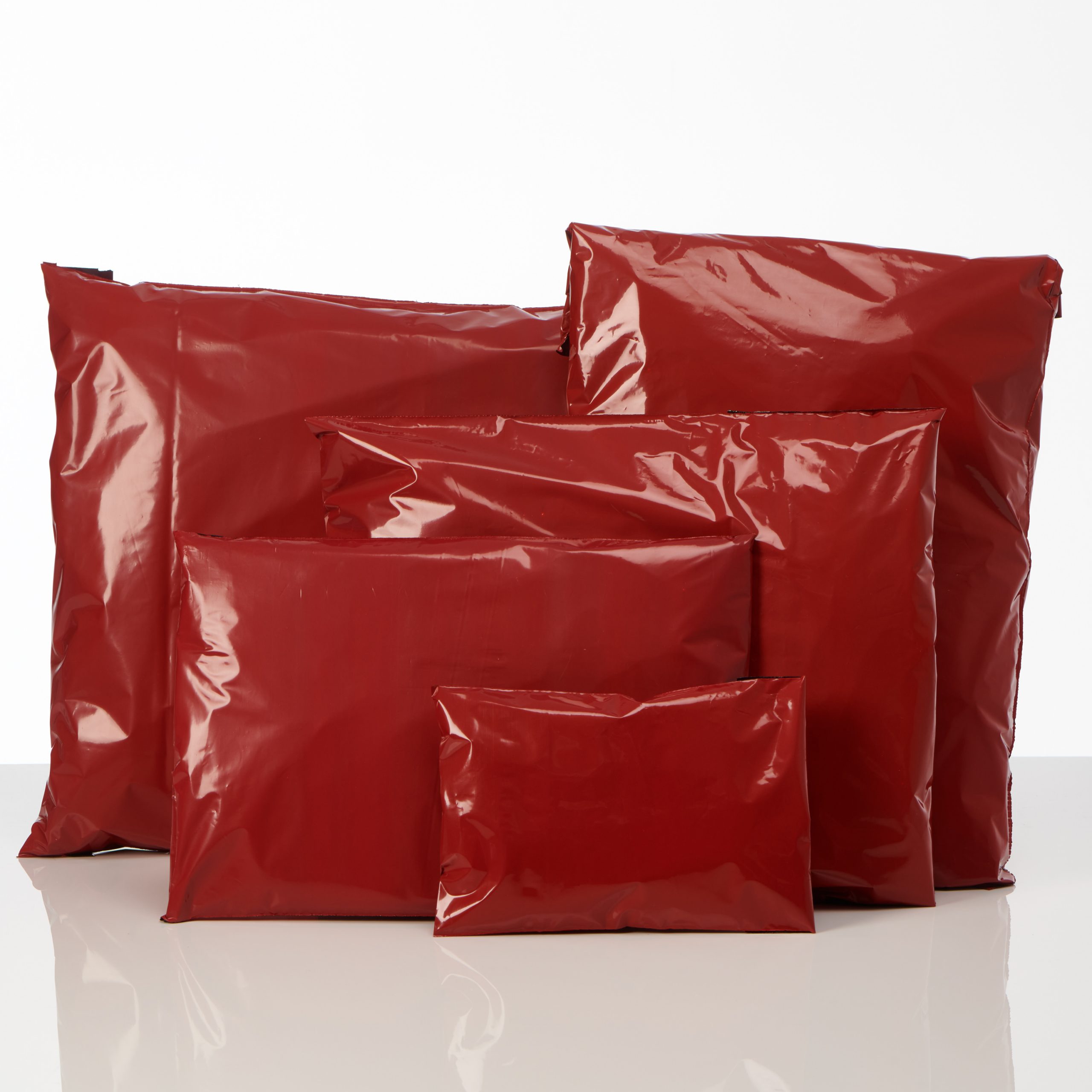 310X405mm Red Parcel Bags Royal Mail Small Parcel Poly Postal Bags 12 X 16" 