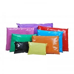 colouted mailing bags