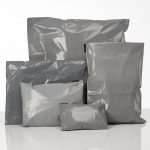 Grey Recyclable Polythene Mailing Bags Group Shot