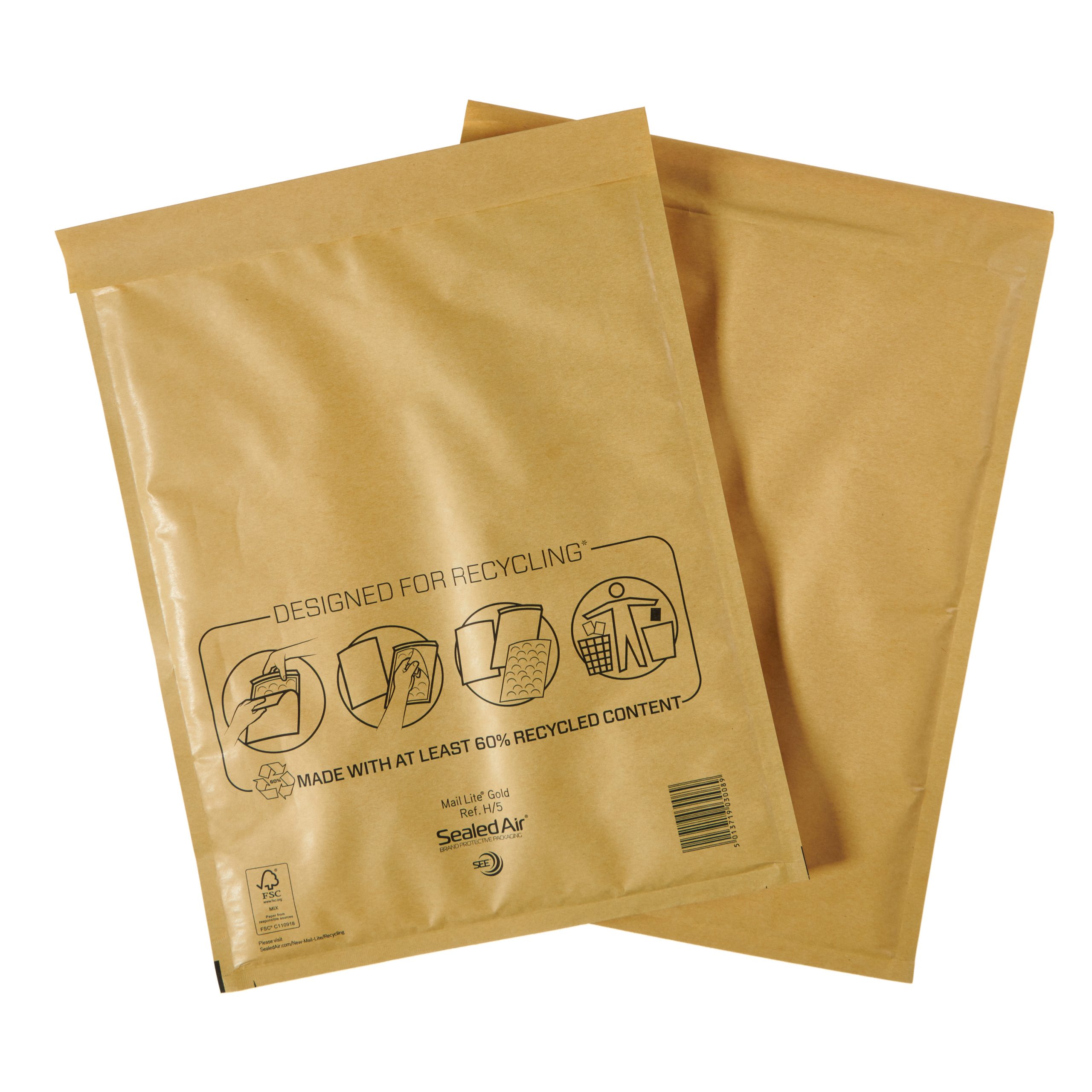 GOLD WHITE MAIL LITE SIZE QUALITY PADDED BUBBLE MAIL ENVELOPE POSTAL BAGS CS 