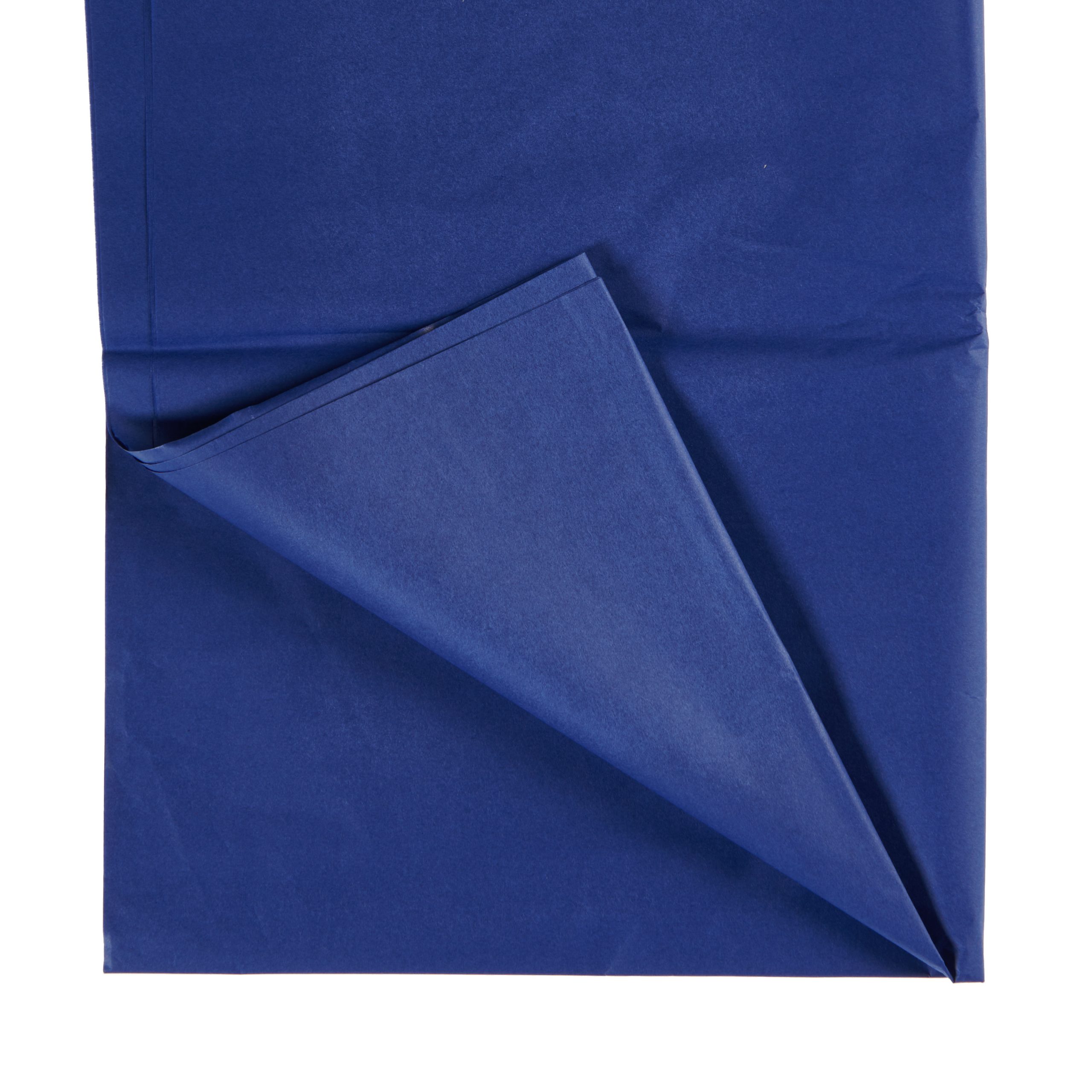 Shredded Coloured Tissue Paper  6 Designs Plain Tissue Paper Blue Printed
