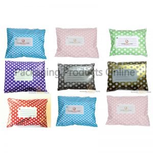 Polka Dot Mailing Bags - Group Featured