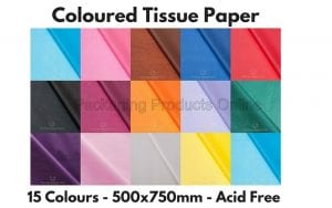 Acid Free Coloured Tissue Paper