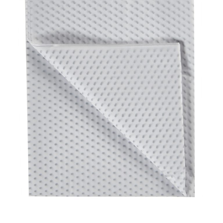 Silver Polka Dot Tissue Paper
