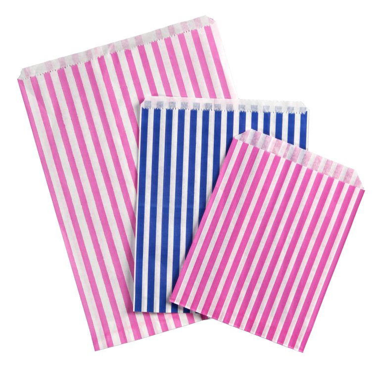 Paper Candy Stripe Bag Group