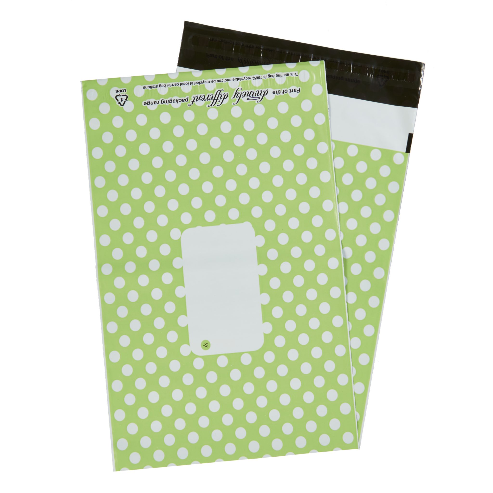Printed Mailing Bags Polka Dot Packaging Products Online