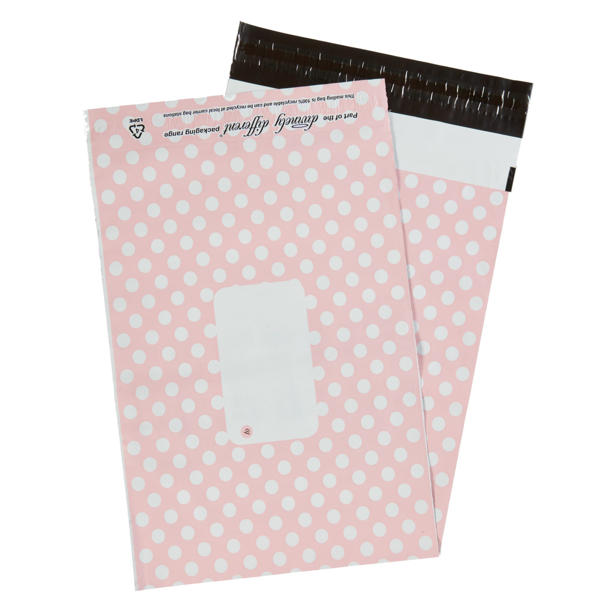 Printed Mailing Bags Polka Dot Packaging Products Online