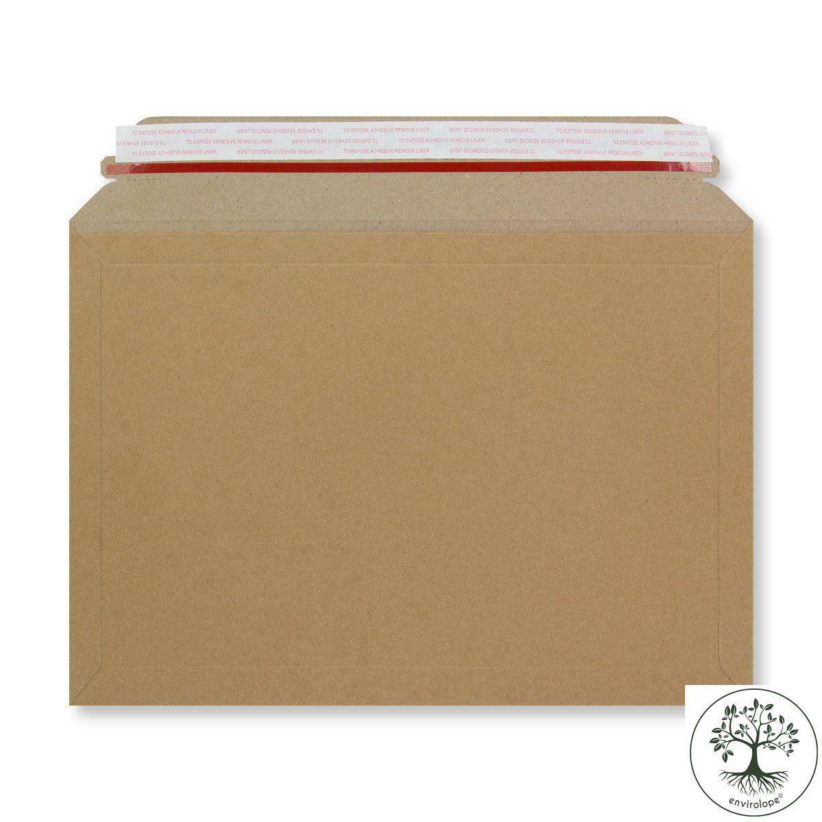 Pack Of 30 A4 Cardboard Envelopes – Heavy Duty 400gsm Peel & Seal Mailers For Books & Posting