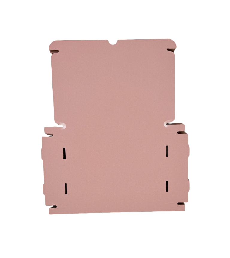 C5 Pink Coloured PIP Boxes Flat Pack