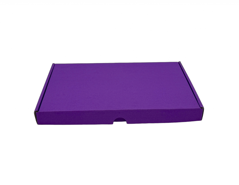 Purple C5 Coloured Pip Boxes Finished