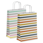 Striata Twist Handle Bags Group Image